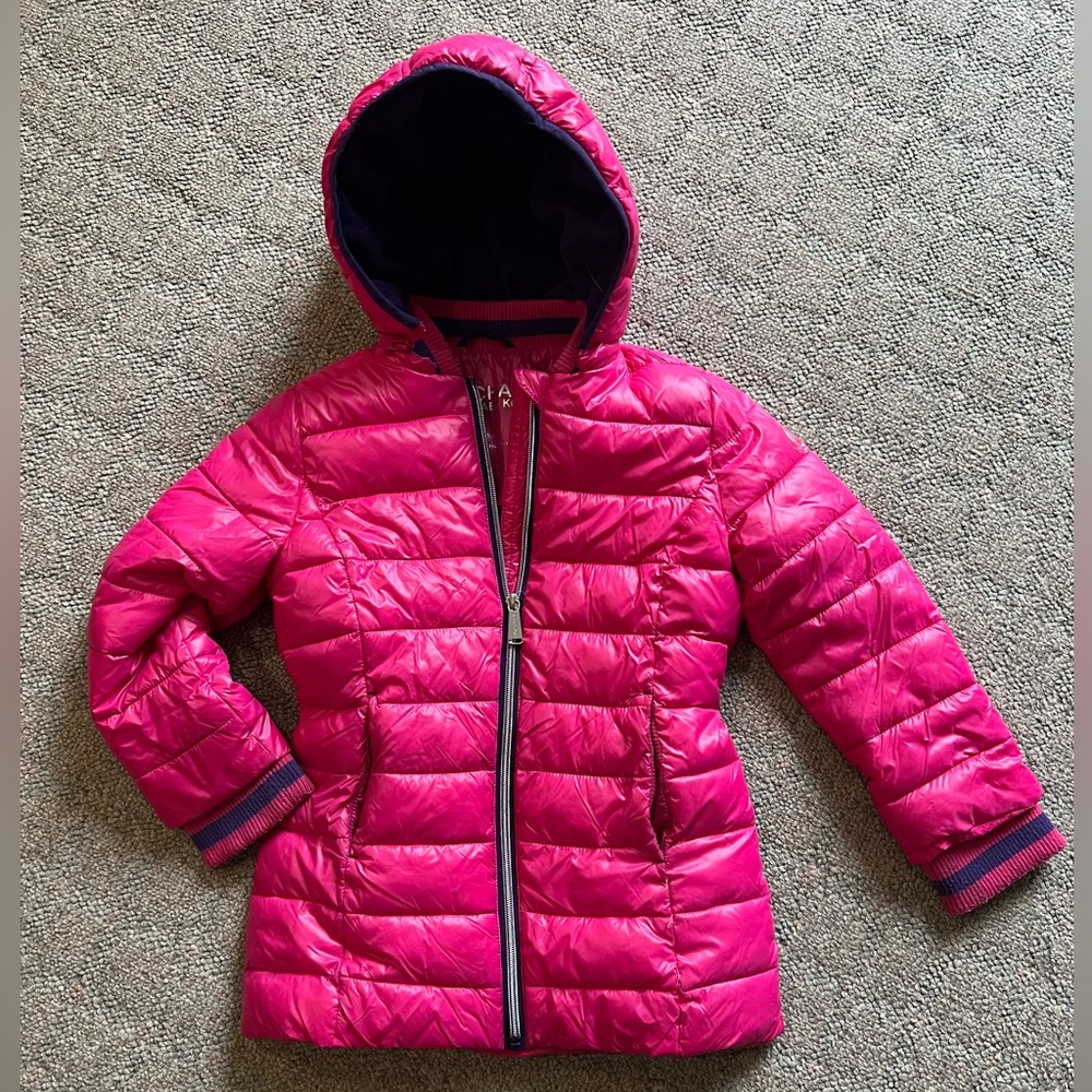 Michael Kors Girls Hooded Puffer Jacket